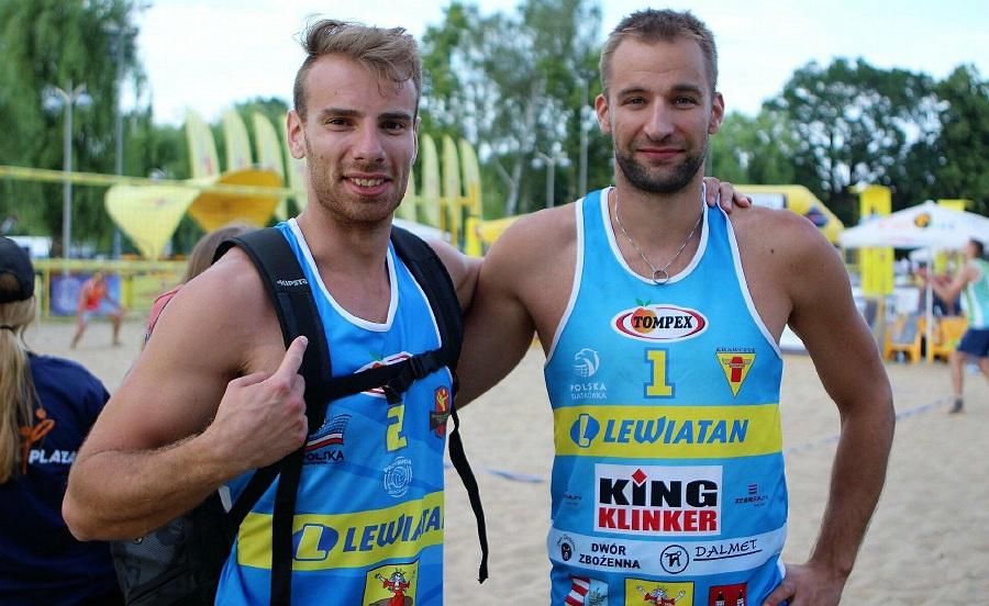 Para Jakub Czubiński/Marcin Kapuśniak tuż za podium w Obłędnej Plaży 2018