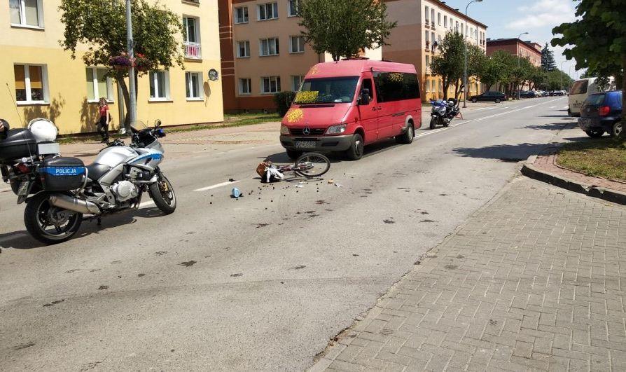 Kraśnik. Samochód potracił rowerzystkę