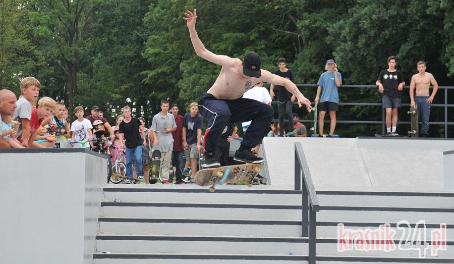 Otwarcie Skateparku po modernizacji na początek Dni Kraśnika. Foto, Wideo