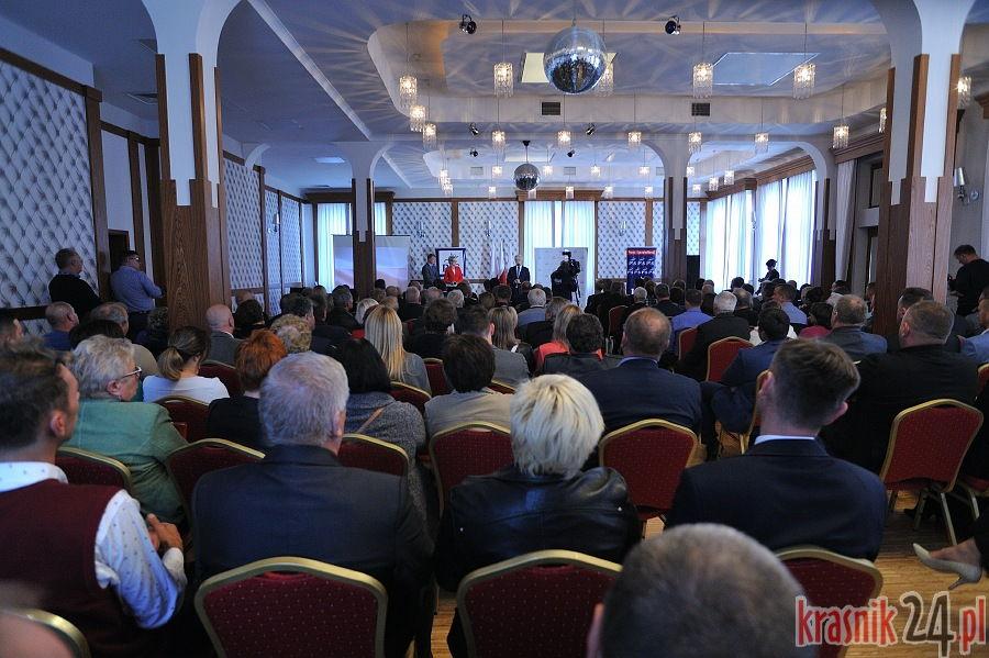 Wybory 2018. Prawo i Sprawiedliwość zaprezentowało swoich kandydatów i program dla Kraśnika