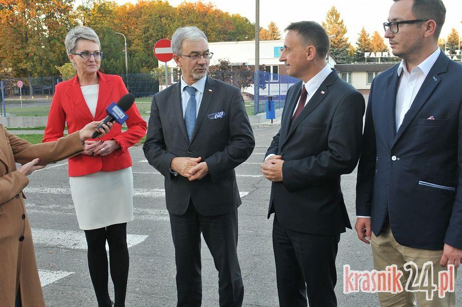 Minister Inwestycji w Kraśniku o pomocy państwa w pozyskiwaniu nowych inwestorów