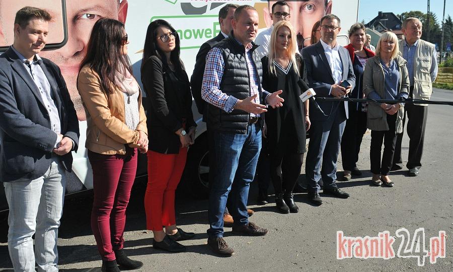 Powiat Kraśnicki na trasie wyborczego kampera Polskiego Stronnictwa Ludowego
