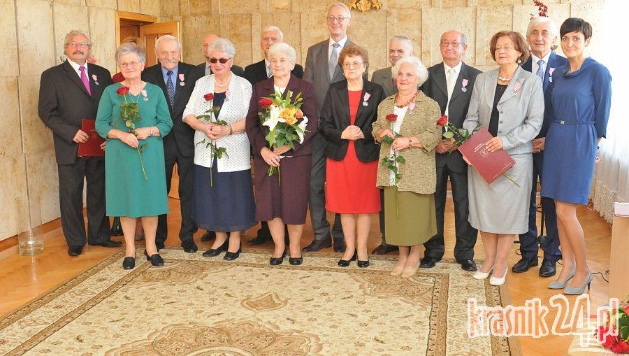 Sześć par małżeńskich z Kraśnika świętowało Złotego Gody