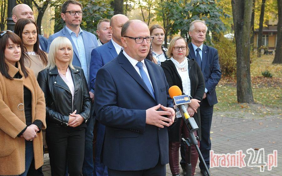 Wojciech Wilk wraz z kandydatami KWW Porozumienie i Rozwój podsumowali kampanię wyborczą