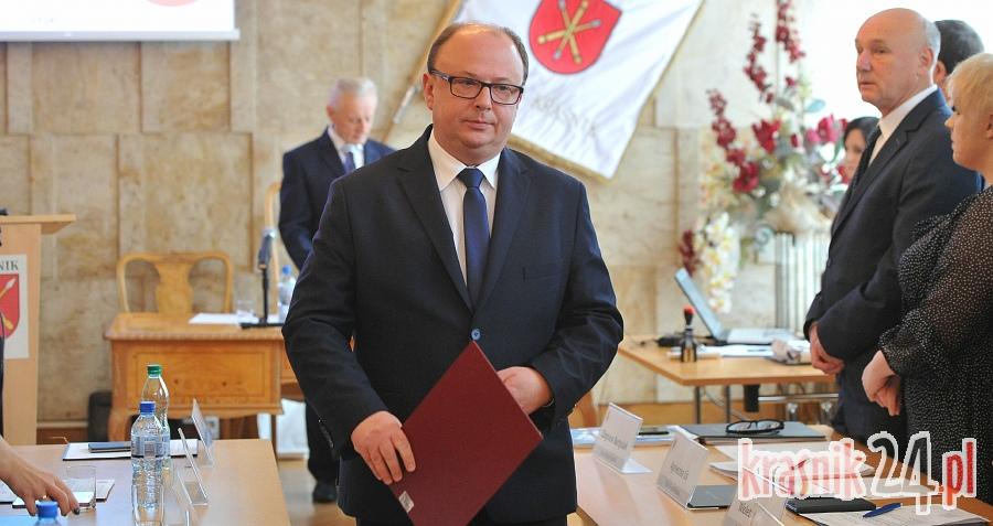 Burmistrz Wojciech Wilk i nowa Rada Miasta Kraśnik zaczęli pracę