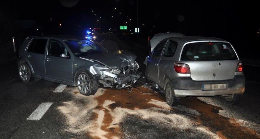 Gmina Wilkołaz. Kolizja 3 aut na krajówce w Rudniku Kolonii