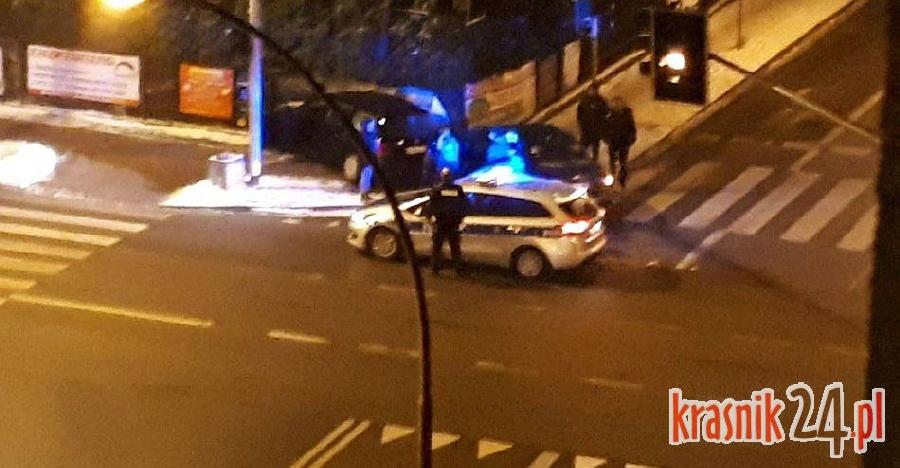 Kolejna kolizja na skrzyżowaniu Mickiewicza, Słowackiego i Krasińskiego