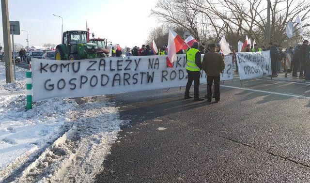 Rolnicze protesty i blokady dróg na razie omijają Powiat Kraśnicki