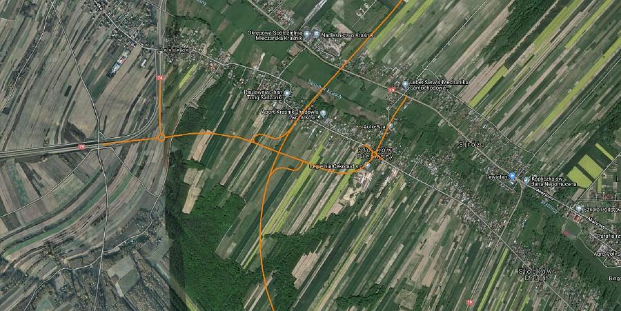 Zobaczcie planowany przebieg S 19 w Powiecie Kraśnickim