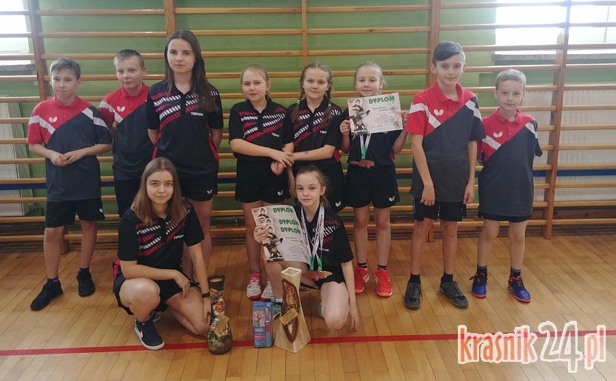 Zawodniczki SKTS Dwójka Kraśnik indywidualnie i drużynowo na podium Mistrzostw Województwa