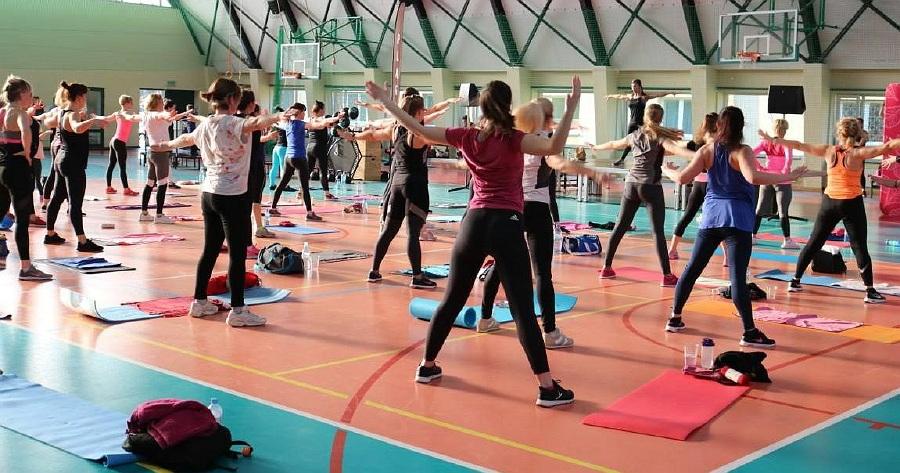 Fitnessowały się pod okiem Natalii Gacki