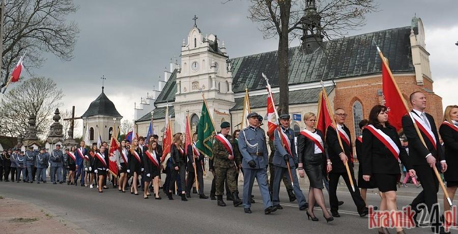 Święto Konstytucji w Kraśniku. Deszcz pokrzyżował program
