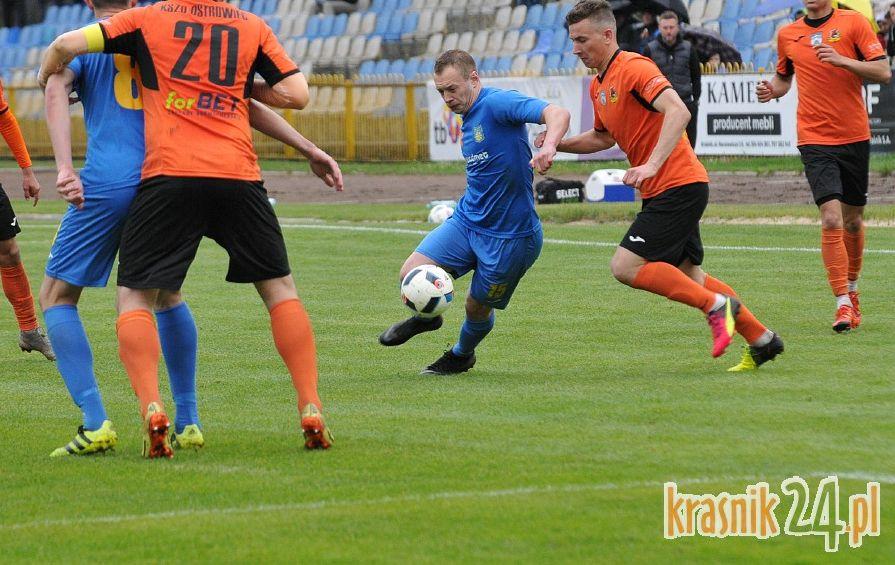 Trzecia przegrana z rzędu. Stal Kraśnik - KSZO Ostrowiec Św. 1:2