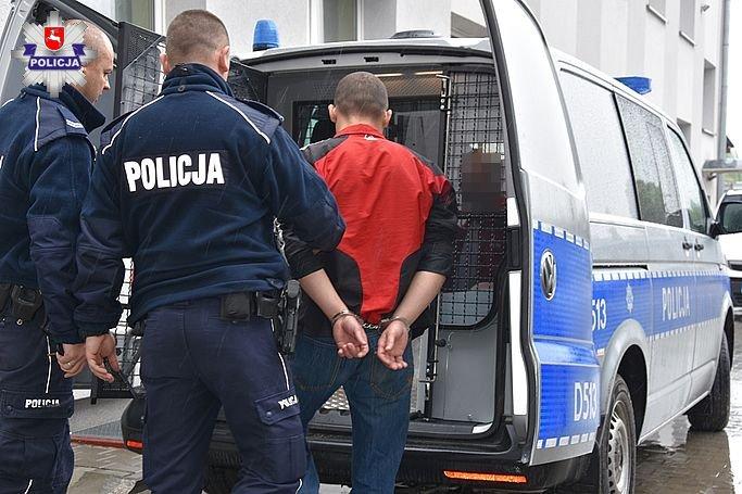 Policjanci namierzyli sprawcę rozboju. Na 3 miesiące trafił do aresztu 