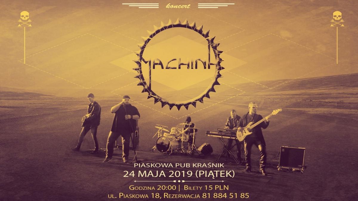 Koncert grupy Machina w Piaskowa Pub