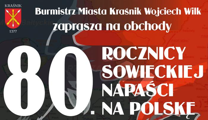 Miasto upamiętni sowiecką napaść na Polskę