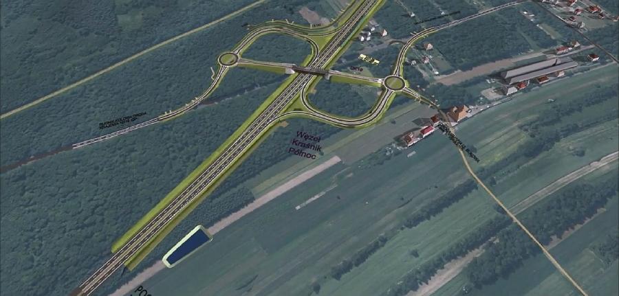 Obwodnica Kraśnika w ramach drogi ekspresowej S19. Zobaczcie jak będzie wyglądać