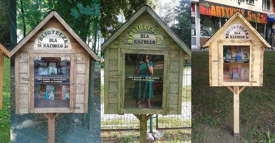Biblioteczka dla każdego - w 6 punktach miasta rozlokowane są budki z książkami