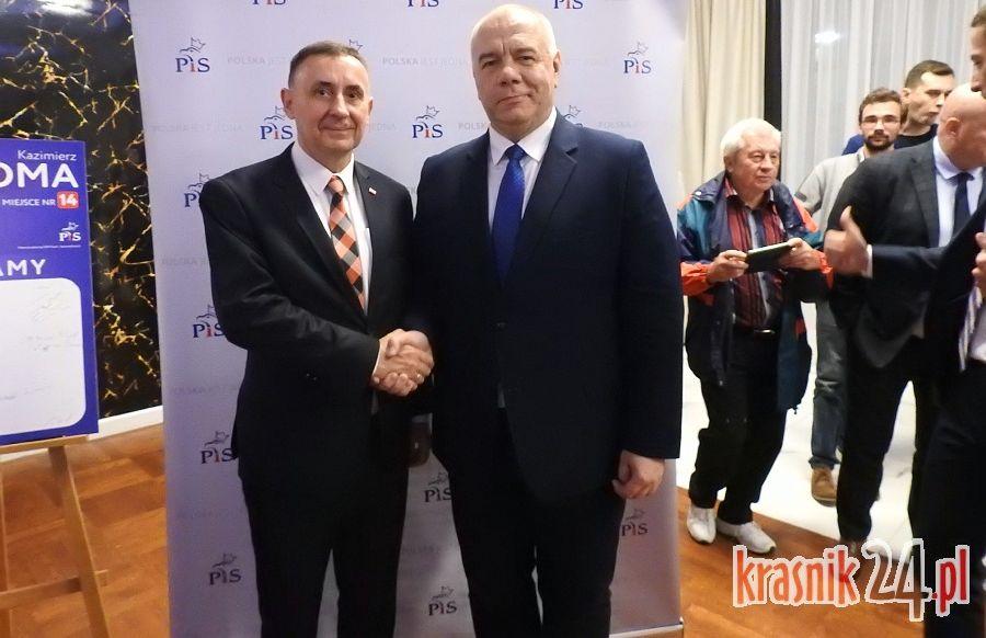 Kazimierz Choma z poparciem wicepremiera Sasina