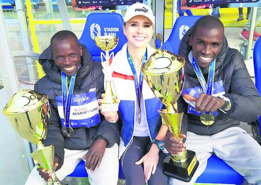 SKB na trasie. Magdalena Wójcicka  trzecią Polką w Silesia Marathon, Kamil Jastrzębski 