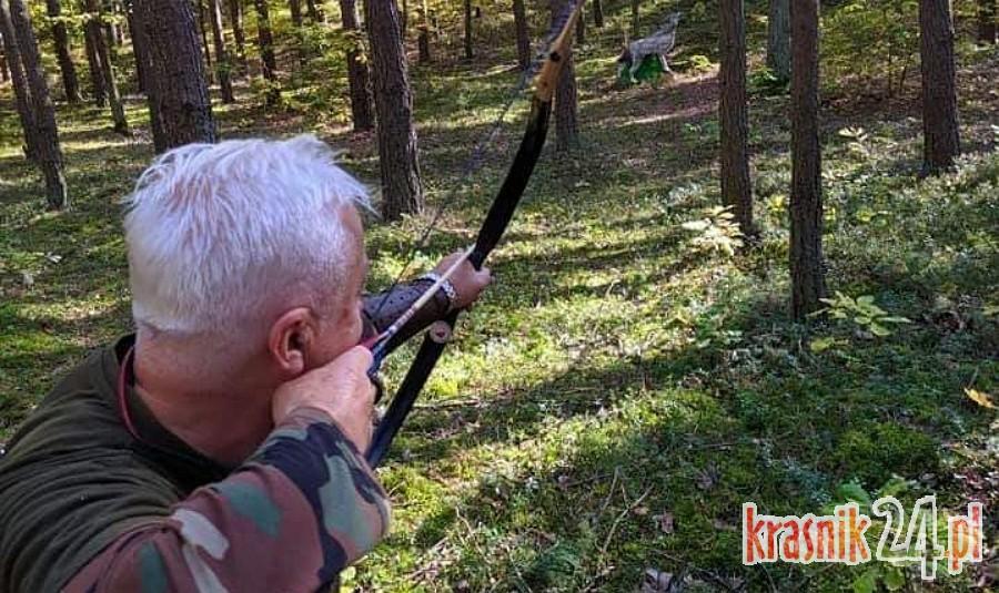 Andrzej Trynkiewicz najlepszy w Zawodach Łuczniczych 3D w Puszczy Kozienickiej