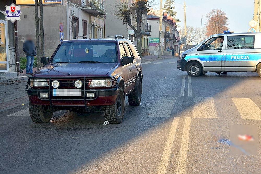 Kolejne zdarzenie na przejściu dla pieszych. Starsza kobieta w ciężkim stanie