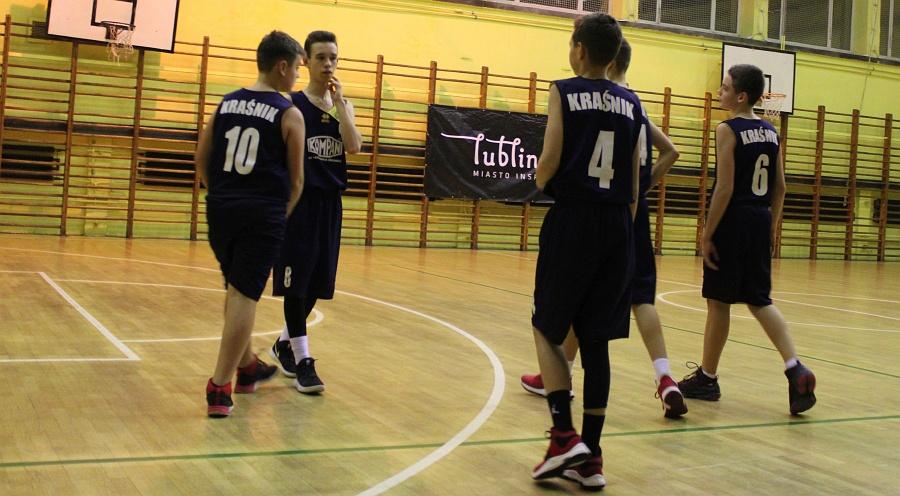 Wysoka wygrana młodzików UKS Biało-Czarni z MKS Start II Lublin
