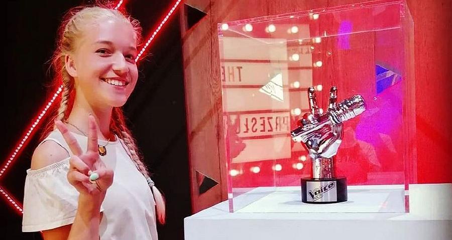 Kinga Wołoszyn, młoda wokalistka z gminy Urzędów, wystąpi w The Voice Kids