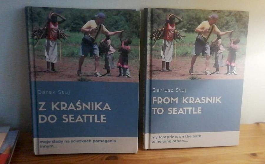 FROM KRASNIK TO SEATTLE - książka Darka Stuja i Joli Boroń w wersji angielskiej