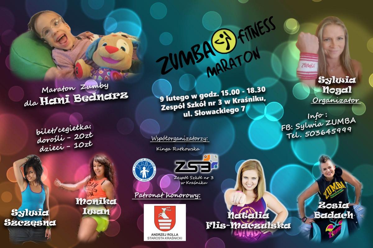 Charytatywny Maraton Zumby dla Hani Bednarz