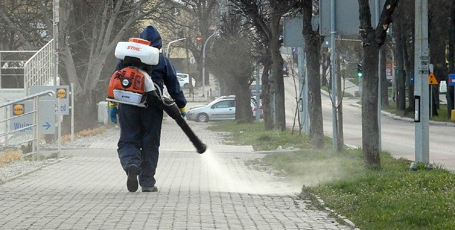 Miasto przeprowadziło odkażanie. Po świętach ciąg dalszy