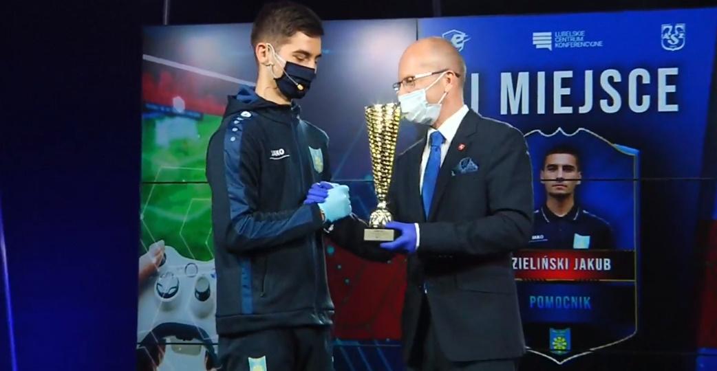 Kuba Zieliński (Stal Kraśnik) na II miejscu w I Pucharze Marszałka FIFA 20