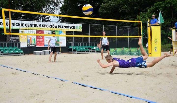 Kraśnicko-warszawska para awansowała do finału MP w plażówce młodzików