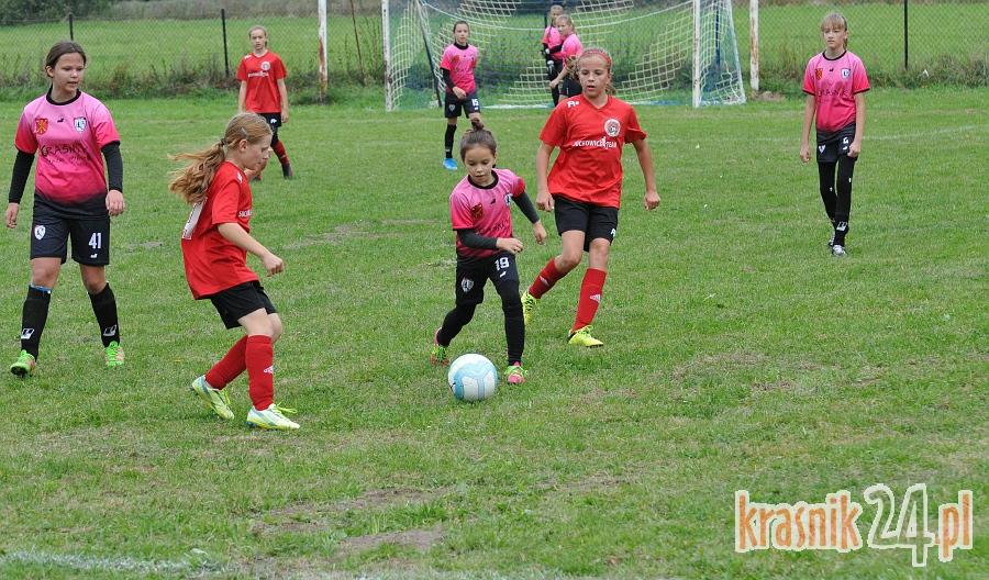 Młodziczki KS Stella Kraśnik zagrały w Kluczkowicach