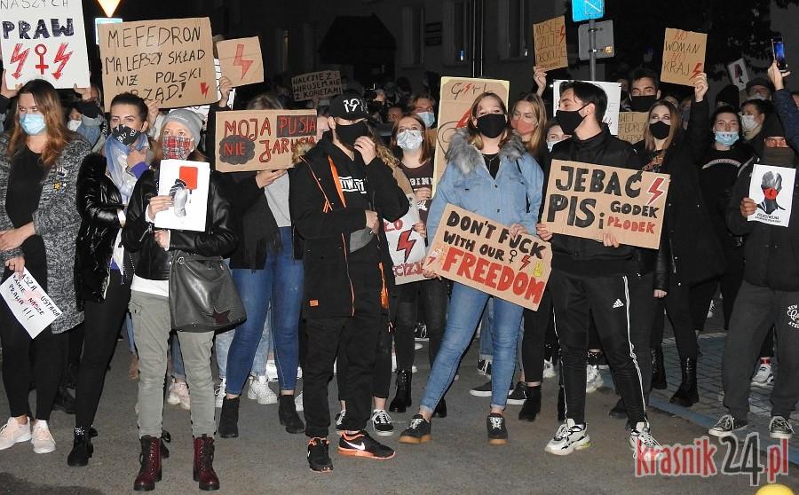 Kraśnicki protest po wyroku Trybunału Konstytucyjnego