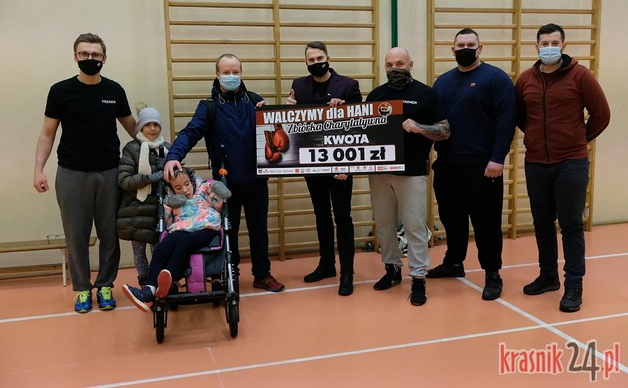 Wsparcie dla Hani wręczone, na turniej jeszcze poczekamy