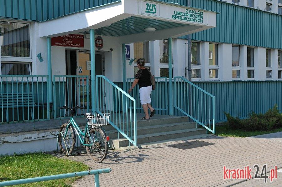 Awaria w ZUS w Kraśniku. Oddział jest dziś zamknięty