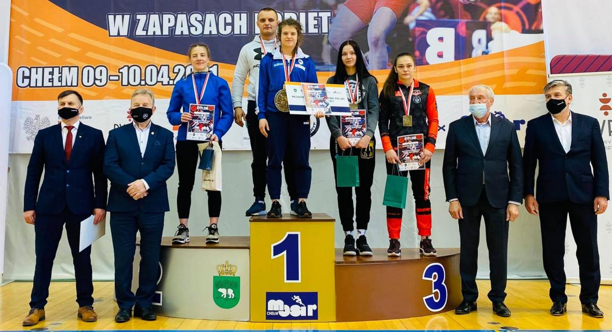 Patrycja Gil ponownie Młodzieżową Mistrzynią Polski w zapasach