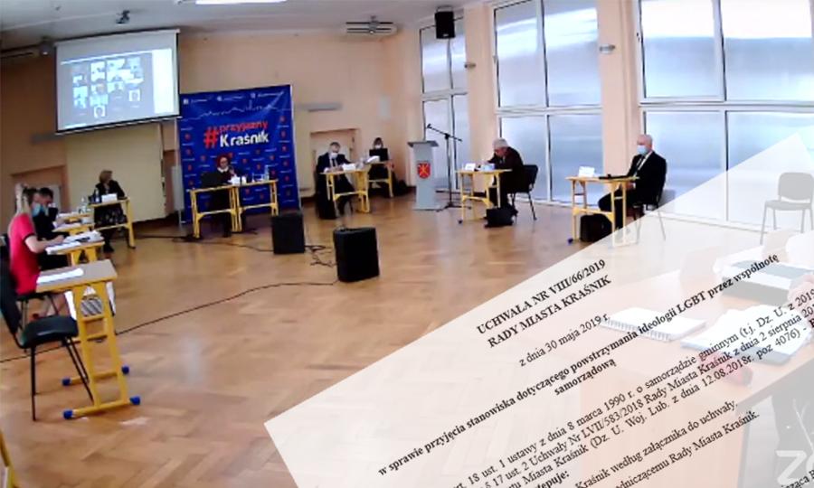 Stanowisko w sprawie LGBT uchylone przez radnych