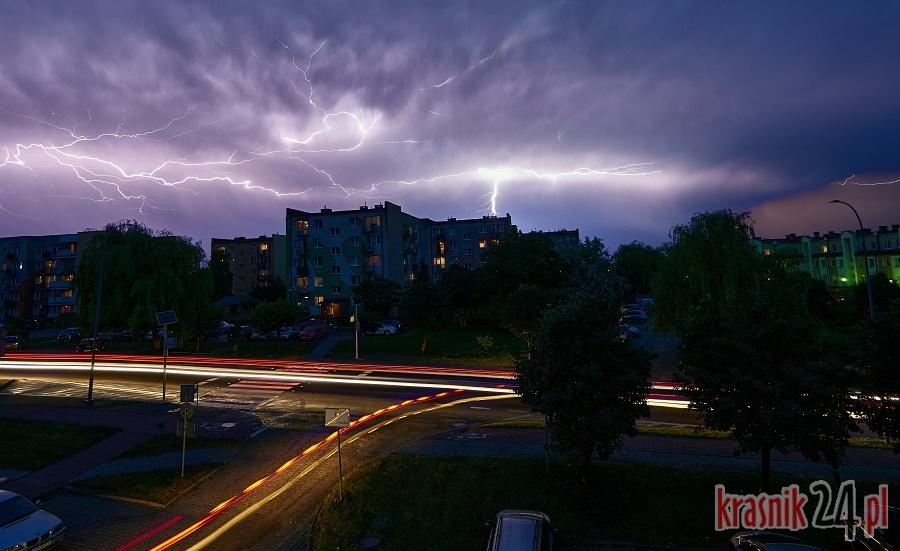Burze przeszły nad powiatem kraśnickim. FOTO