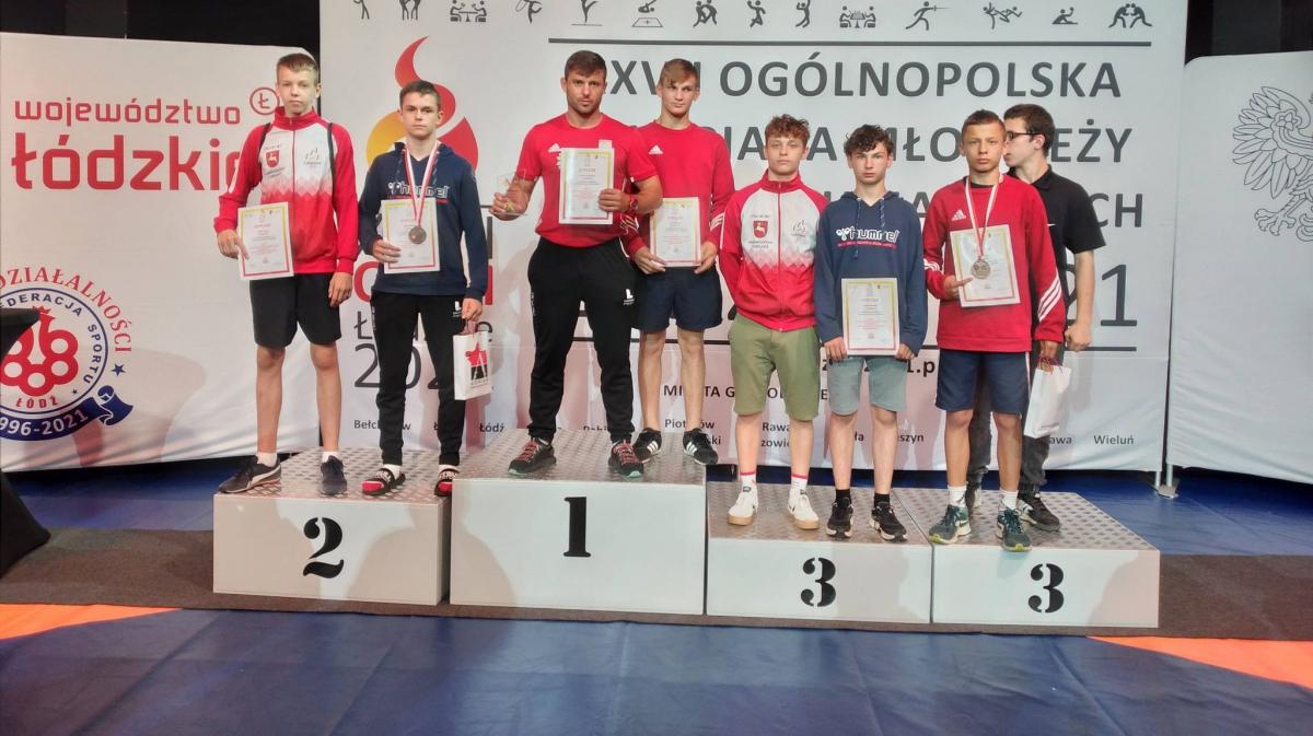 Zapasy. Dwa brązowe medale na MP juniorów młodszych