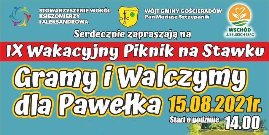 Piknik w Księżomierzy. Pomogą małemu Pawełkowi