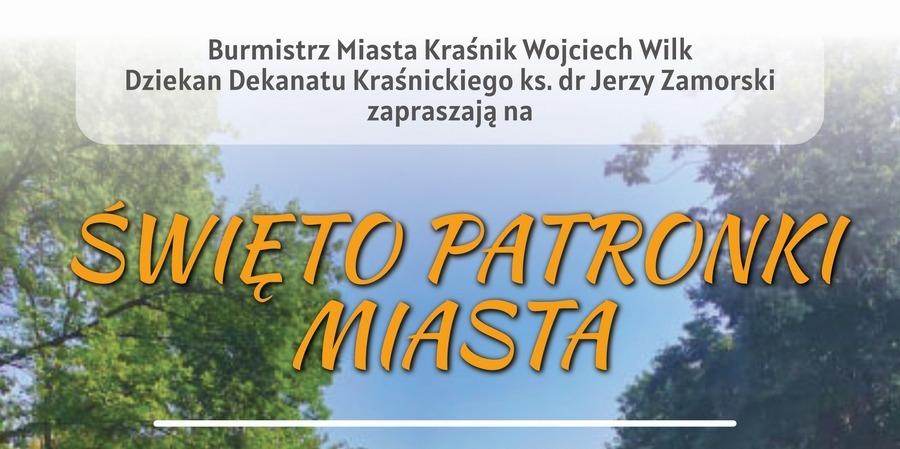 Święto Patronki Kraśnika. Będzie msza i festyn