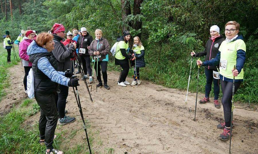 Maszerowali z kijami i pomagali. Nadwiślański Marsz Nordic Walking - Chodzimy z SZANSĄ za nami