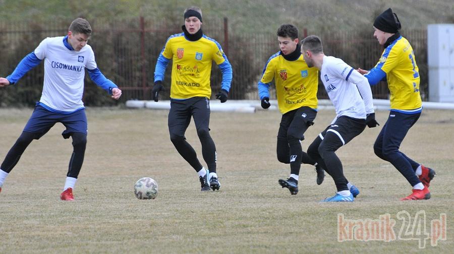 Stal lepsza od Cisowianki w przedostatnim zimowym sparingu
