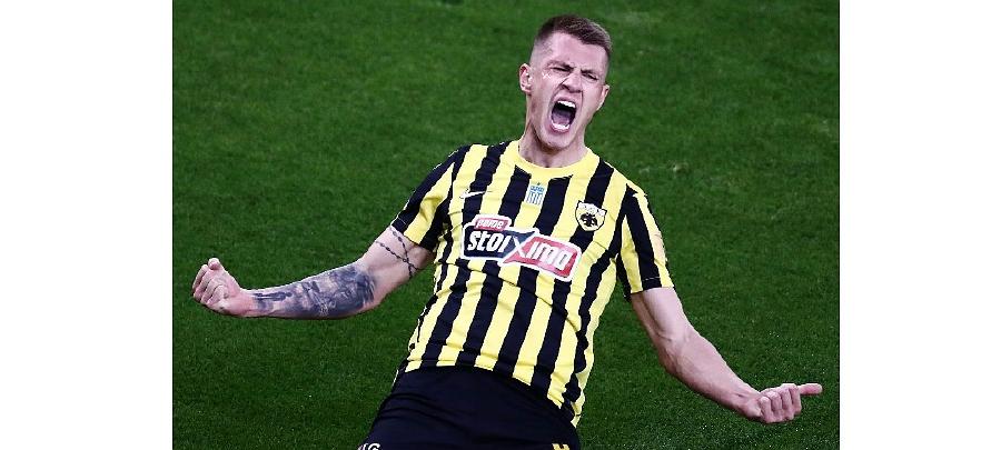 Kraśniczanin w greckiej Superlidze. Gol Szymańskiego w przeciwko Olympiakosowi