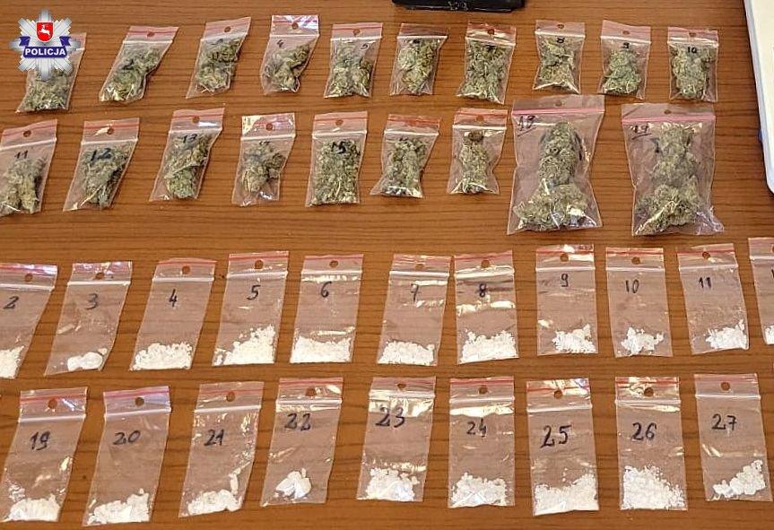 Wpadł z narkotykami podczas kontroli drogowej