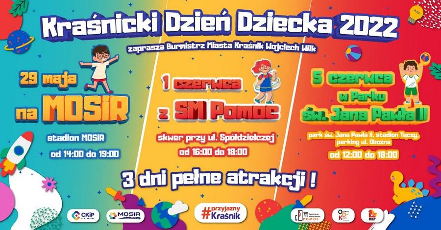 Miasto zaprasza na Dzień Dziecka. Początek już w niedzielę