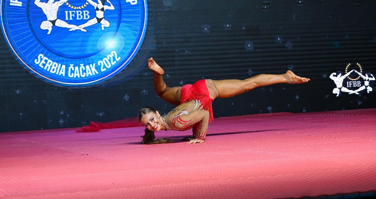 Agata Suszko 4. na Mistrzostwach Świata Dzieci w Fitness