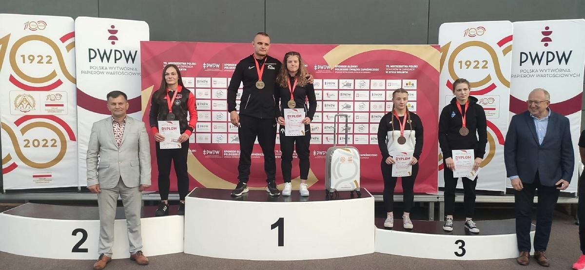 Patrycja Gil po raz kolejny mistrzynią Polski Seniorek w zapasach